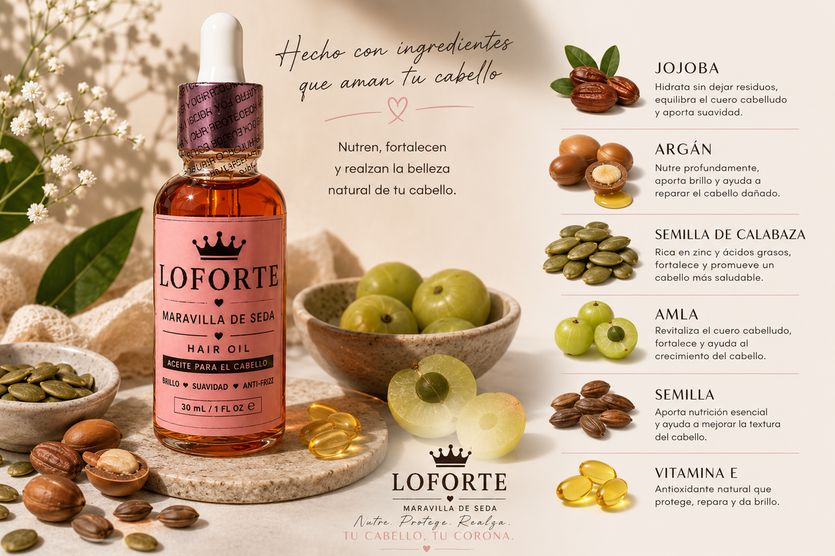 Maravilla de Seda – Hair Oil 30 mL           De medios a puntas